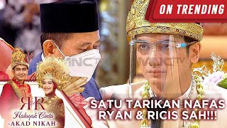 DENGAN SATU TARIKAN NAFAS, RYAN DAN RICIS RESMI MENJADI PASANGAN SUAMI ISTRI | HALAQAH  RICIS RYAN