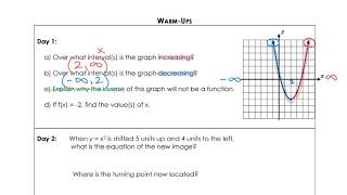 A2 Unit 4 Day 1 Notes (WU)