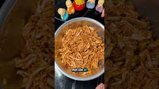 Khô heo xé sợi – làm tại nhà mà ngon hơn mua