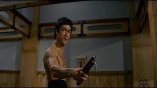 Fist of Fury 1972 Bruce Lee vs Japanese Dojo scene 4K