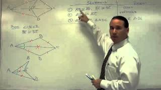 Double Triangle Congruence II