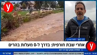 אחרי השבת החורפית: דני רופ עם התחזית להמשך השבוע