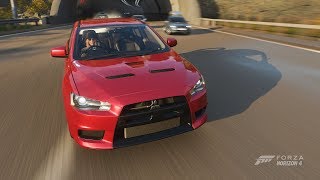 【FH4】作業用エキゾーストノート 三菱 ランサーエボリューションX 直列4気筒 DOHCターボ