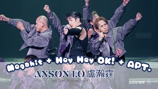 ANSON LO 盧瀚霆  4k 《Megahit》《Hey Hey OK!》《APT.》｜MIRROR 2024 Grand Finale Live Macau