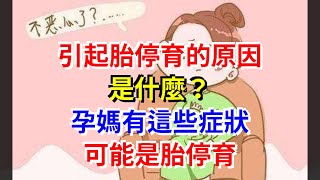 引起胎停育的原因是什麼？孕媽有這些症狀，可能是胎停育