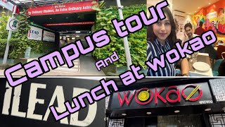 My College Campus Mini Tour|| Pocket ￼ Friendly ￼Chinese ￼Combos ￼At Wokao Restaurant ||TheEpicurean