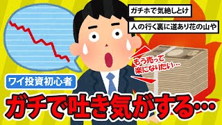 投資初心者イッチの心が折れそう！スレ民から引退勧告続々。それがイッチの為ならば…。（2chお金まとめ）