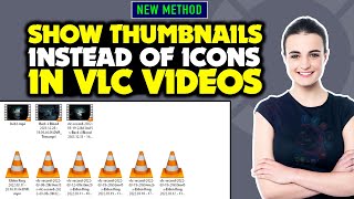 Show Thumbnails Instead of Icons in VLC Videos 2025 | VLC thumbnails not showing