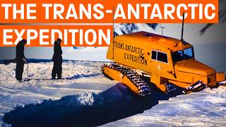 How did this Tucker Sno-Cat make it across Antarctica in the 1950s?