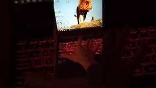 Acer Nitro 5 backlit keyboard settings on/off 30 seconds and brightness