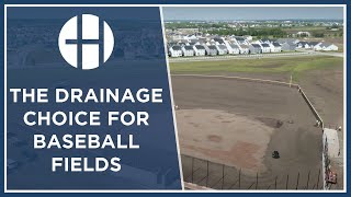 Hydraway is Perfect Drainage for Baseball Fields