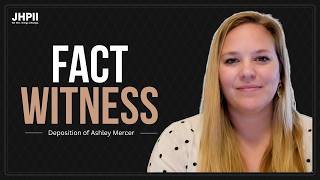 Deposition of Ashley Mercer: Homestead Hospice Fact Witness