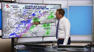 Weather Impact Alert: Update on snow, sleet, freezing rain in St. Louis area