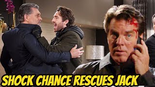 Young And The Restless Spoilers Chance arrives just in time to rescue Jack from jeremy's attack
