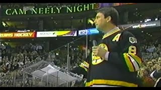 Cam Neely Night, 12 January 2004