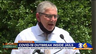 125 Henrico jail inmates, 6 staff members test positive for COVID-19