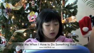 Kidz2Kidz Prayer 74: Help Me Do Something Hard