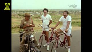 Aha Naa Pellanta Comedy Scenes | Nutan Prasad irritate Police | Rajendra Prasad | Suresh Productions
