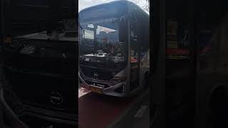 Mencoba transportasi baru di kabupaten Bekasi guys trans wibawa Mukti