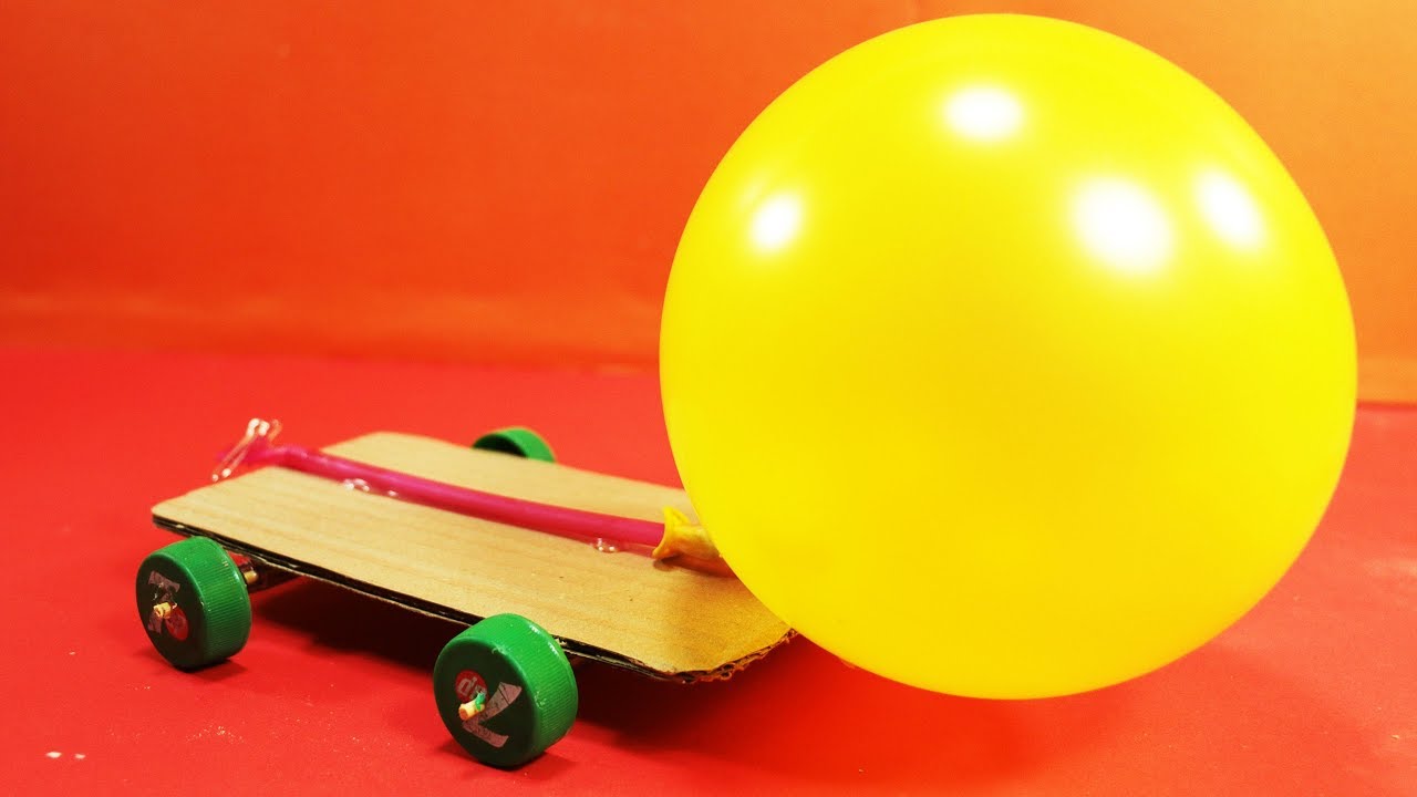 Balloon Powered Car Science Project