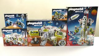 Playmobil unboxing : The Mars Space Mission (2018) - 9487, 9488, 9489, 9490, 9491