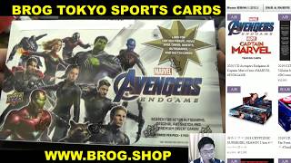 #yasu 2/3 BGBPB 2020 UD MARVEL AVENGERS ENDGAME BREAKS BROG水道橋店 トレカ開封動画 映画トレカ　マーベル　サインカード