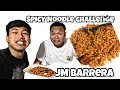 JM Barrera SPICY NOODLE CHALLENGE (FAIL)