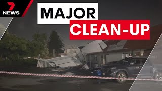 Clean-up after supercell storms battered South East Queensland | 7NEWS