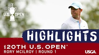 2020 U.S. Open, Round 1: Rory McIlroy Highlights