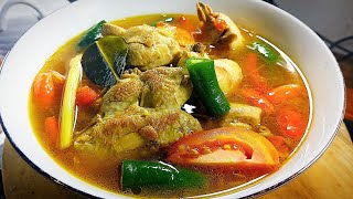 Masak Cepat dan Mudah...bumbu iris  AYAM KUAH PINDANG..Segar dan Enak...