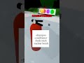 4 in 1 Shampoo 🥳 (Roblox Meme) #shorts #roblox