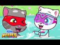 ☀️ Hot Summer MARATHON 😎 Talking Tom Heroes Cartoon Collection