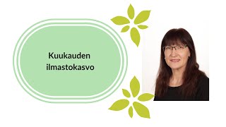 Kuukauden ilmastokasvo: Mari Mäkelä, Nurmijärvi