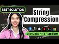 String Compression - LeetCode 443 - Python #leetcode75 #leetcode