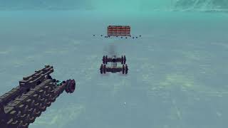 Besiege: 7.5x cannon vs 2x cannon