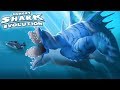 Alien Shark Eats Godzilla!!! - Hungry Shark Evolution | HD