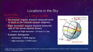 Lesson 4 - Lecture 1a - Coordinate Systems - 2020 - OpenStax