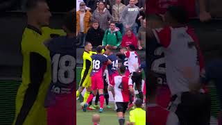 Een 'vriendschappelijk' duel tussen Feyenoord en Atlético 😅