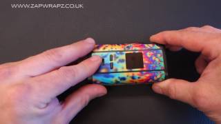 iJoy Captain wrap application video from Zapwrapz (not a review)