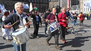 Geen wapens voor Vrede / Vredesdemonstratie op de Dam in Amsterdam