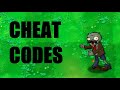 Plants vs Zombies Cheat Codes!