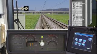 【BVE5.8】JR福知山線 快速篠山口行き 207系1000番台未更新車