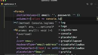 React Native | Fundamentals #75 - Building better forms with formik [By Mosh Hamedani]