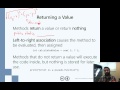 Returning a Value from a Method