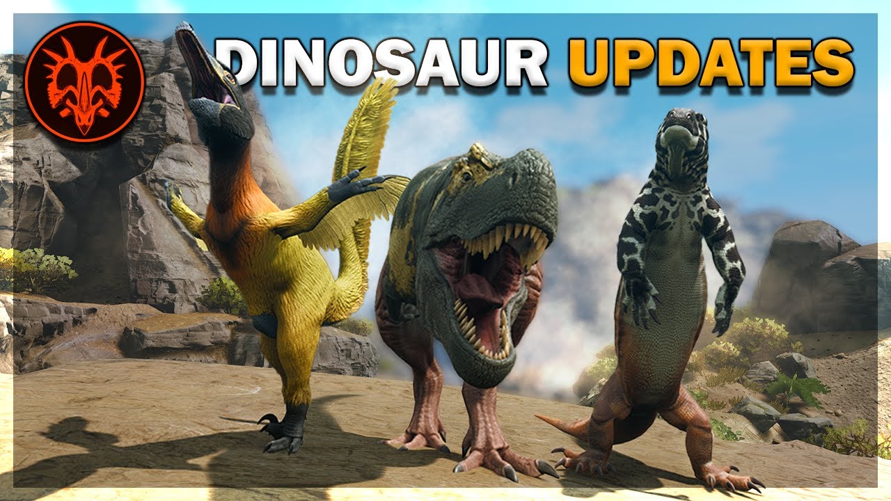 New Dinosaur Updates Path Of Titans Youtube