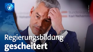 Österreich: Wie geht es nach dem Rücktritt von Kanzler Nehammer weiter?