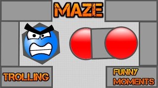DIEP.IO MAZE TROLLING & FUNNY MOMENTS!! // PART 2 // A Sad Story
