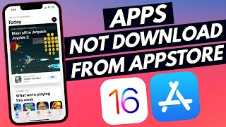 APPS Not Download From App Store - Fix Apps Not Downloading From App Store on iPhone After iOS 16/17