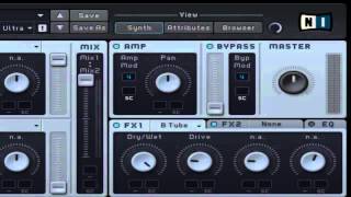Fast-Click Massive Tutorial - Output Section (Amp, Bypass, FX1 & 2, Master)
