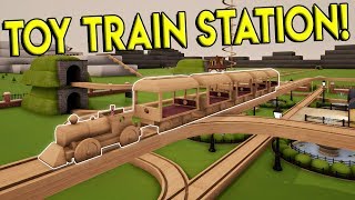 TOY TRAIN PASSENGER HAULING & GRAND STATION! - Tracks- The Train Set Game Gameplay - Toy Train